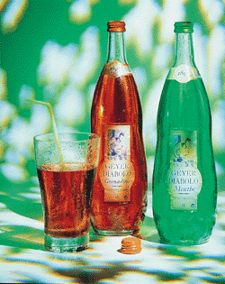 Bouteilles de diabolo