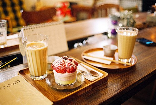 Cake et café