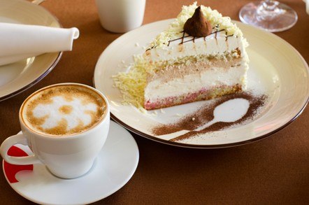 Cake et café