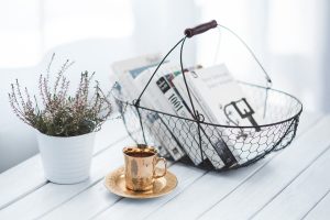 décoration d'un café