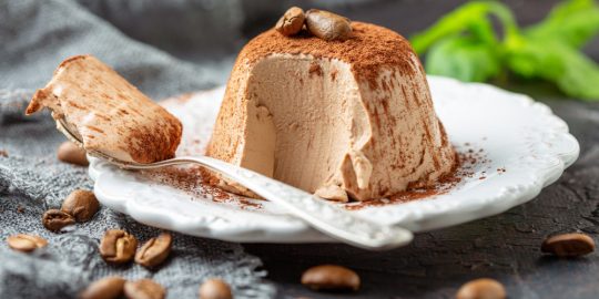 Dessert au café